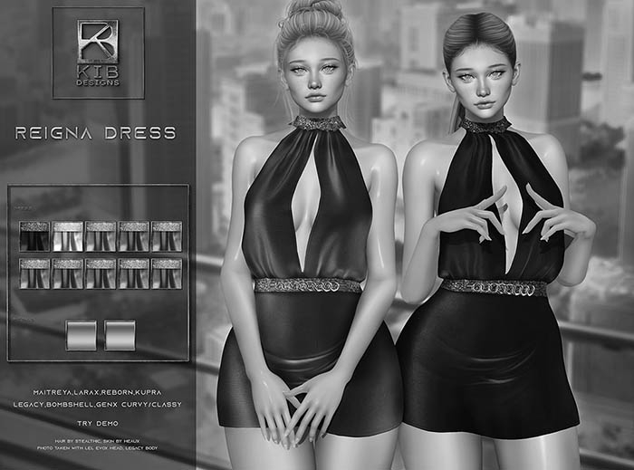 KiB Designs - Reigna Dress  DEMO