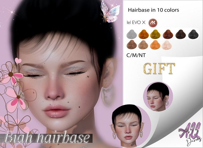 [All Divas] Biah hairbase EVOX Gift