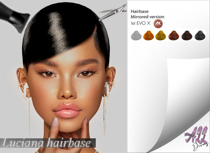 [All Divas] Luciana- hairbase EVOX