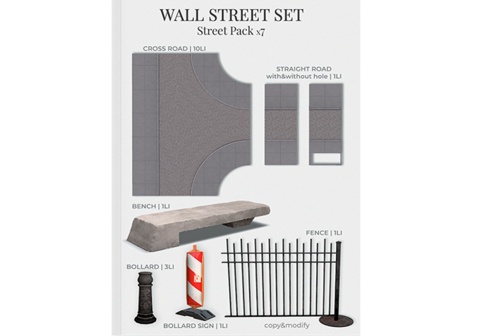 MINIMAL - Wall Street Set Street Pack