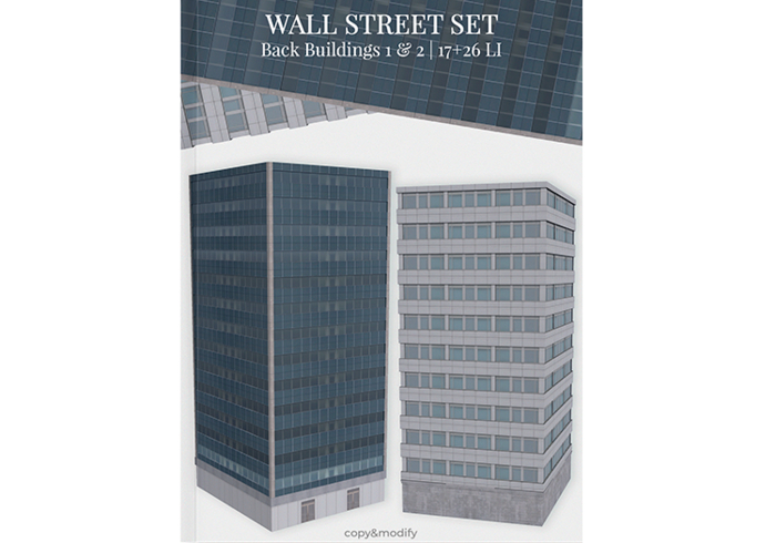 MINIMAL - Wall Street Set Back Buildings