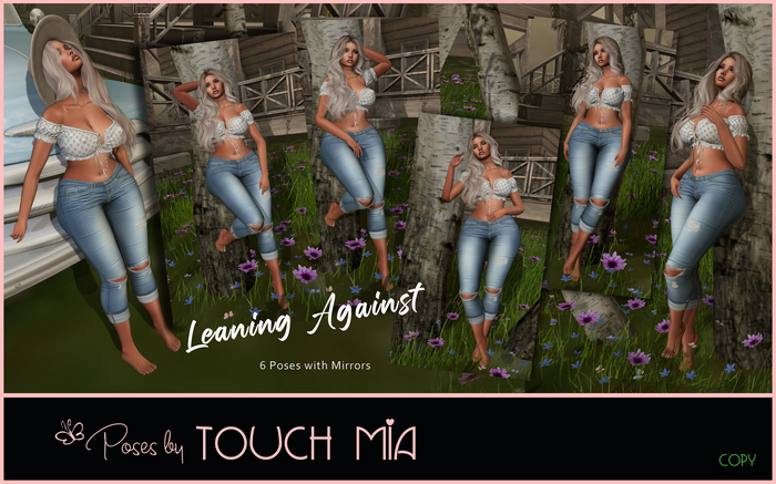 Poses by TOUCH MIA - Leaning Against Wall