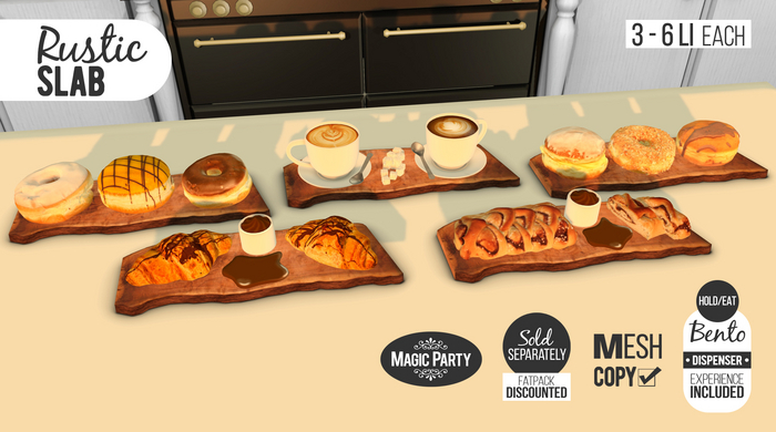 Rustic SLAB [FATPACK] SAVE 30% [BENTO]