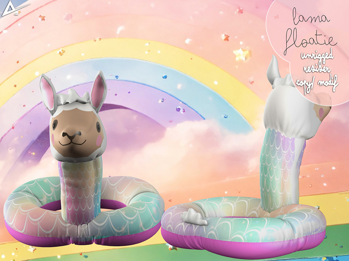 Akikazu Lama Floatie  Mermaid ❤️❤️  