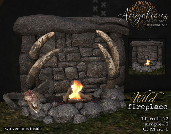 .AngelicUs. Wild fireplace