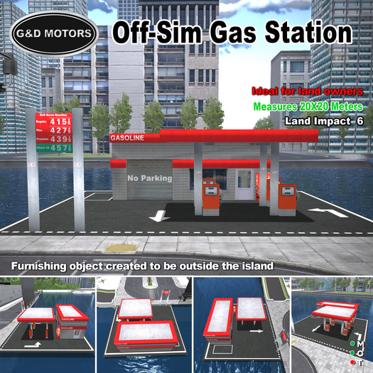 G&D MOTORS Off-Sim Gas Station