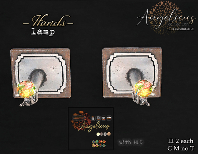 .AngelicUs. Hands lamps 