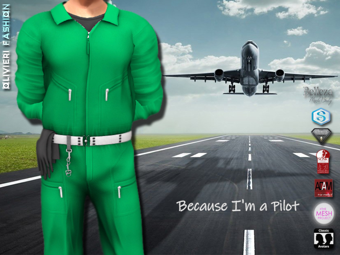 JUMPSUIT - Pilot - GREEN 2