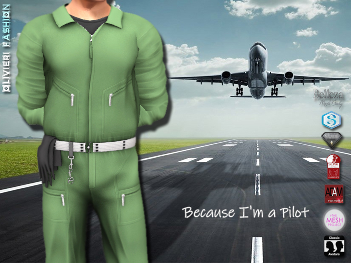 JUMPSUIT - Pilot - GREEN 3