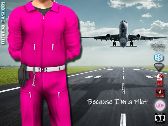 JUMPSUIT - Pilot - PINK