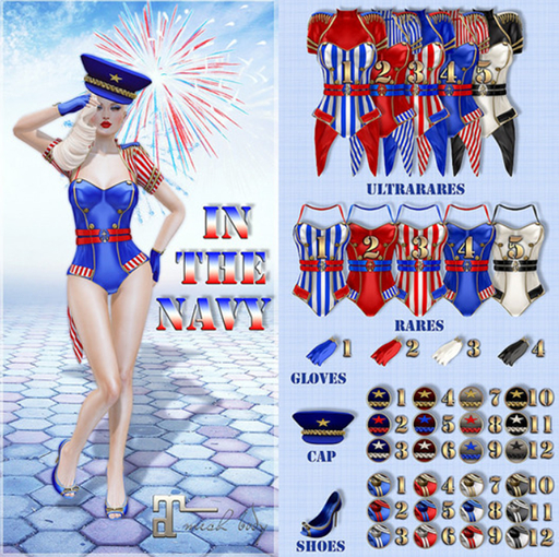 BE In The Navy Box Shoes 4