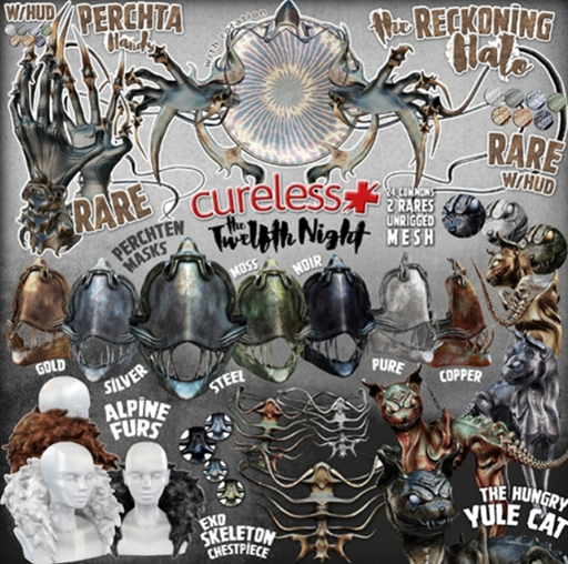 CURELESS [+] The Twelfth Night / Exoskeleton / COPPER