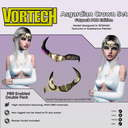 Vortech - Variant Crown Pack PBR 