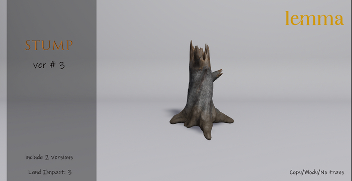 Lemma- Stump ver #3