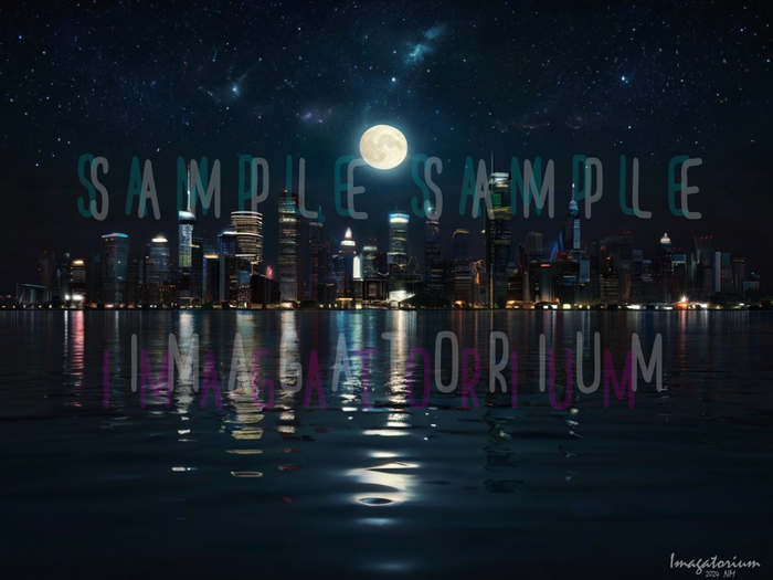 City Skyline-003 Backdrop