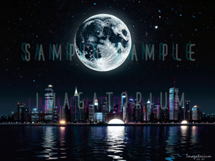 City Skyline-007 Backdrop