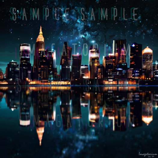 City Skyline-018 Backdrop
