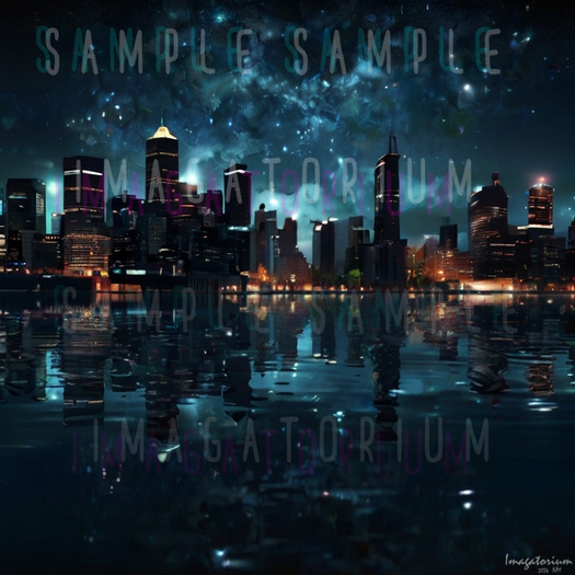 City Skyline-019 Backdrop