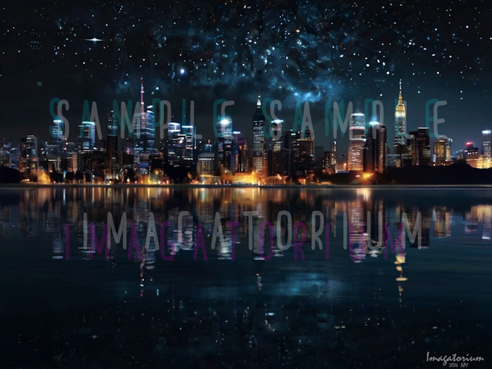 City Skyline-016 Backdrop