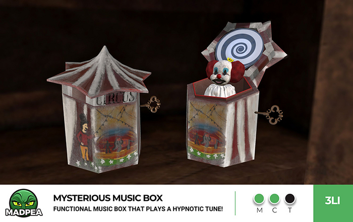 MadPea Mysterious Music Box