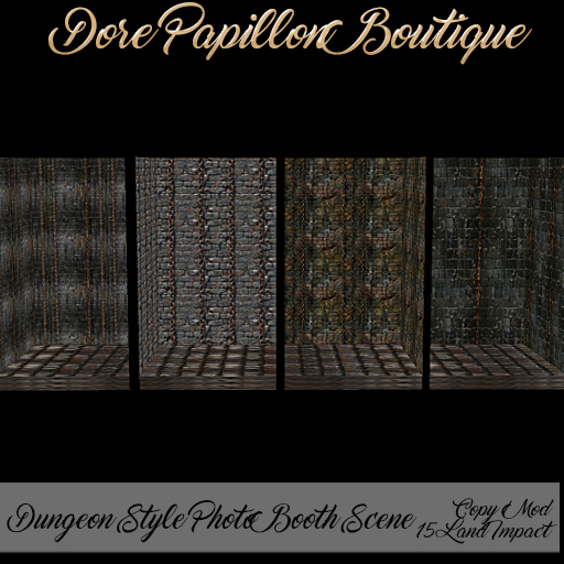 DPB Dungeon Style Photo Booth Scene