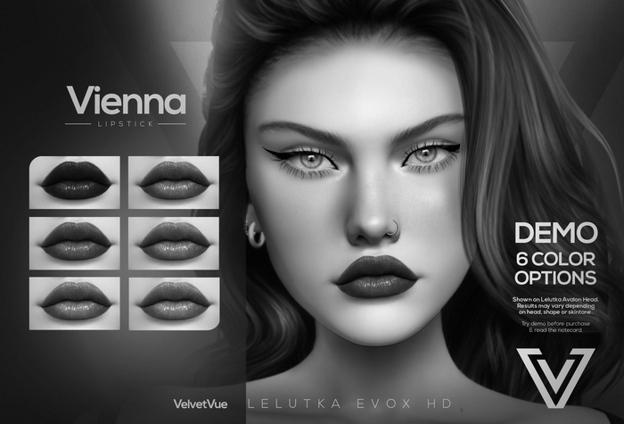 [ VelvetVue ] Vienna Lipstick :: DEMO