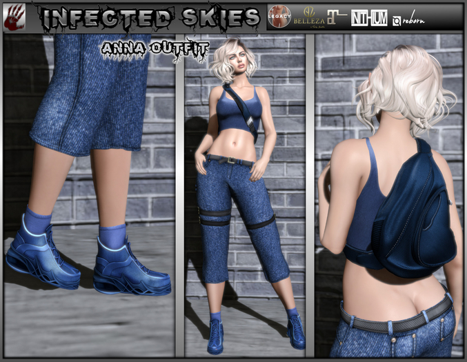 *IS* Anna Outfit Blue 