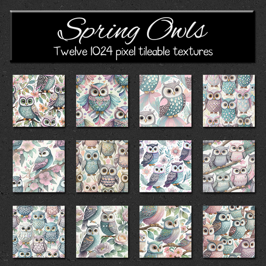 *Wallflowers* Spring Owls