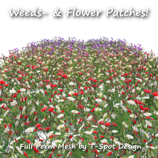 T-Spot Mesh - Weeds & Flower Patches - FP - LI=0.8