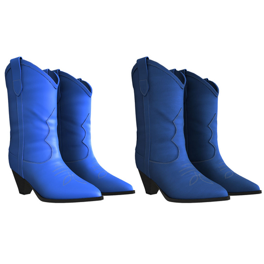 [DDL] Control (Blue) (Cowboy Boots)