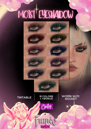 fumee noire - Moist Eyeshadow Pack