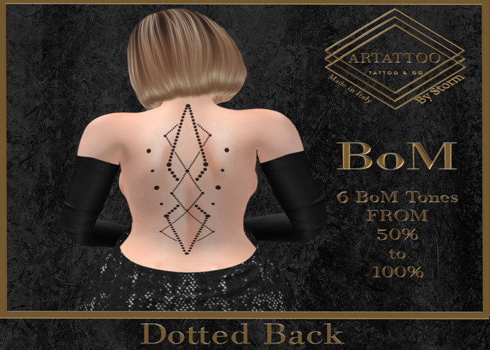 Artattoo Dotted Back