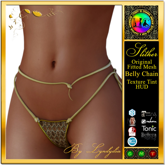 DEMO Slither Belly Chain