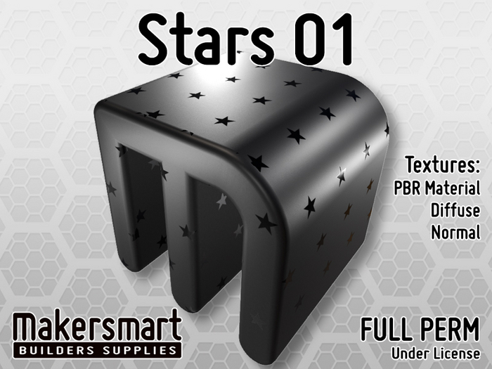PBR Fabric Stars 01