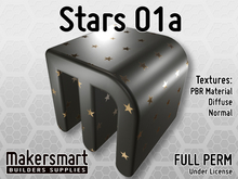 PBR Fabric Stars 01a
