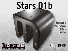PBR Fabric Stars 01b