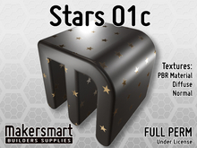 PBR Fabric Stars 01c