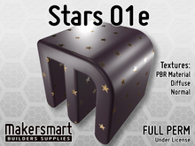 PBR Fabric Stars 01e