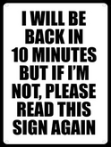 Silly Sign-Back in 10 Minutes
