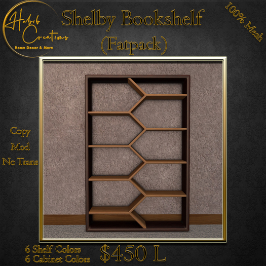 [HC] Shelby Bookshelf (Fatpack Oak)