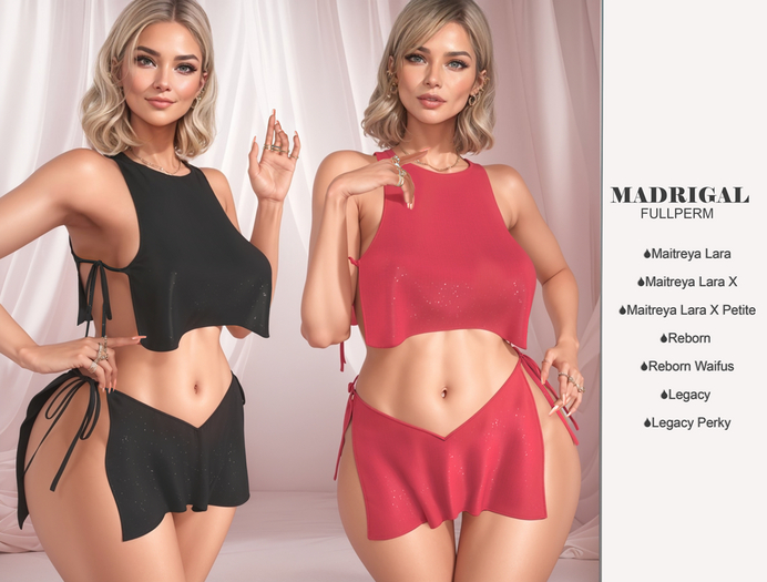 MADRIGAL:_Amazon Breeze_FULL PERM OUTFIT #22  DEMO