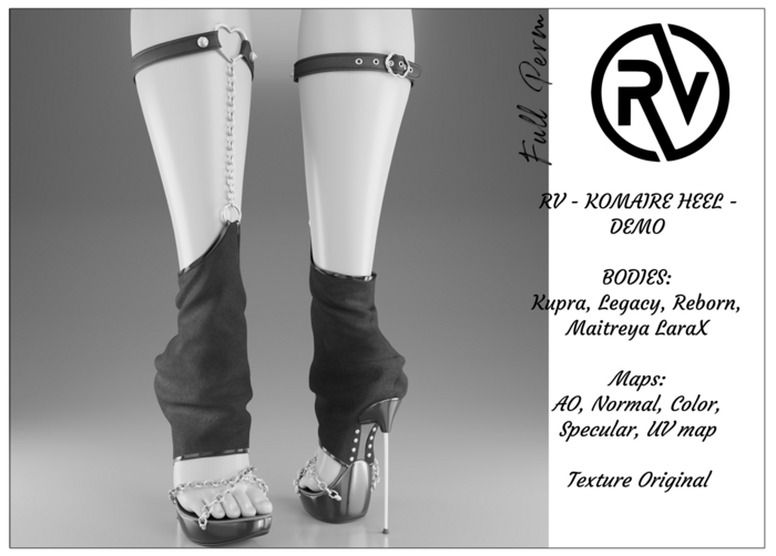RV - KOMAIRE HEEL - DEMO