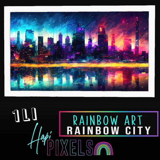 [ *** Hapi Pixels *** ] Rainbow Art - Rainbow City