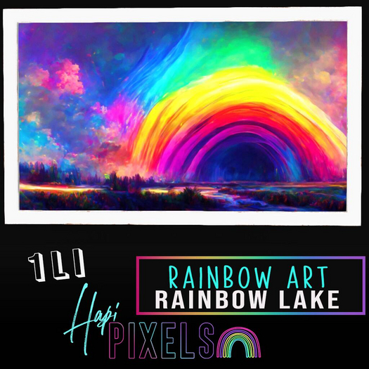 [ *** Hapi Pixels *** ] Rainbow Art - Rainbow Lake
