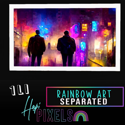 [ *** Hapi Pixels *** ] Rainbow Art - Separated 