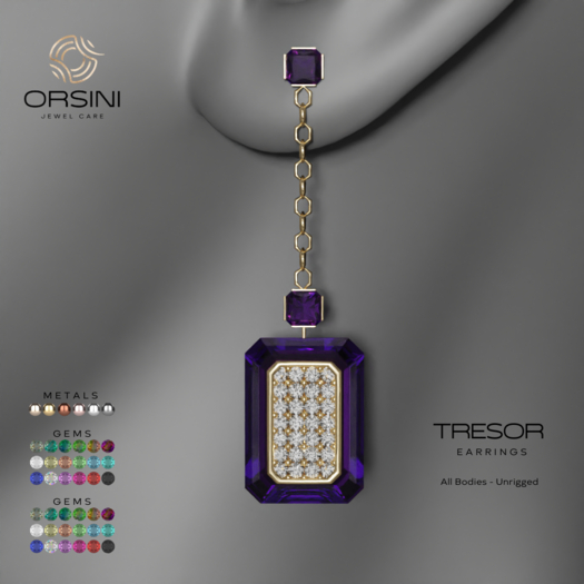 ORSINI Jewel Care TRESOR Earrings Unpack