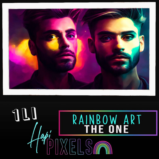 [ *** Hapi Pixels *** ] Rainbow Art - The one