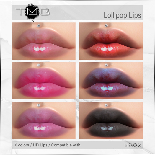 [T.M.B]Lollipop Lips  EVOX