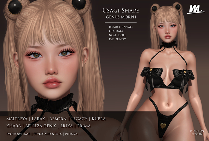 ::Midori's Store:: Usagi Shape (Genus MORPH - BOM 4K)