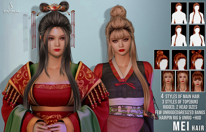 Sintiklia - Hair Mei - Fatpack